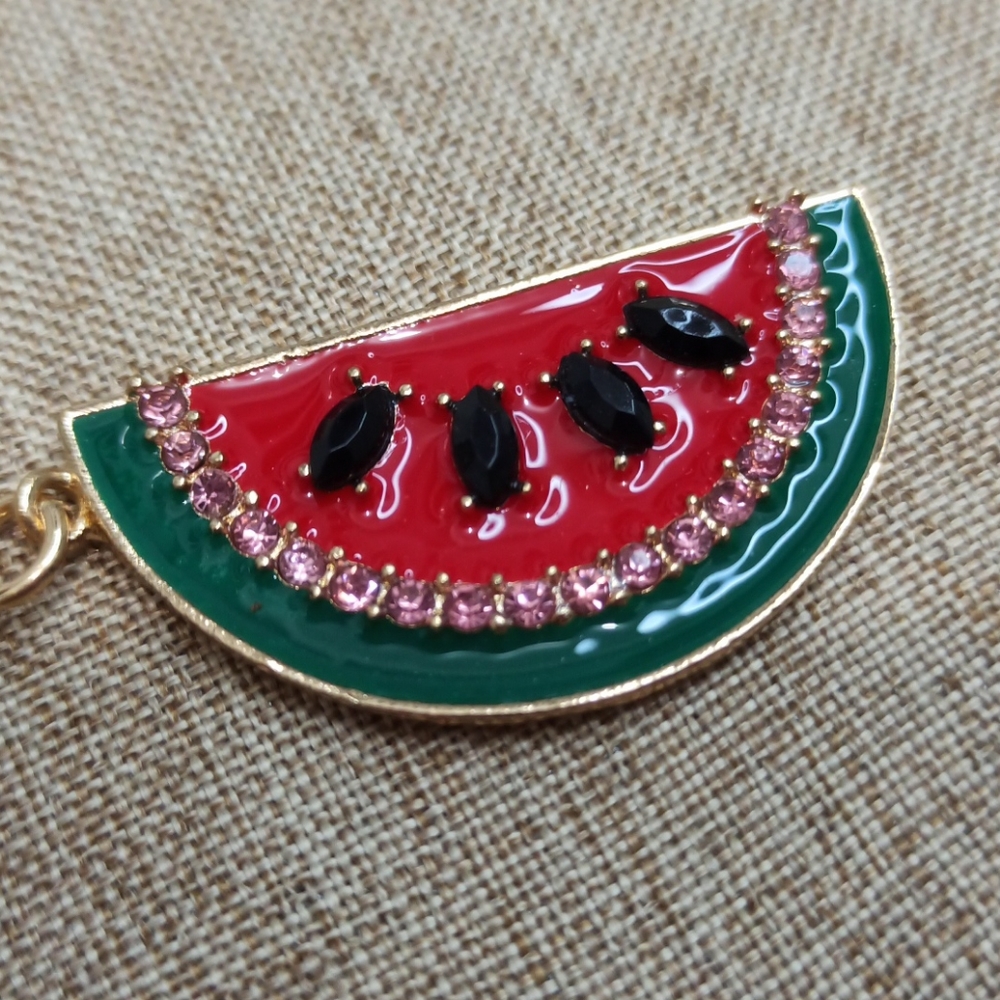 Watermelon earrings - Picture 3 of 5